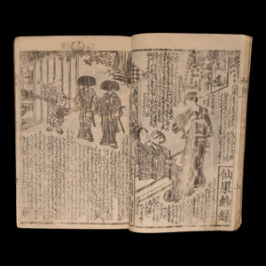 The Illustrated Legend of the Eight Dogs (Vol 11 & 12) - Meiji 3 (1870) - Meiji Japan