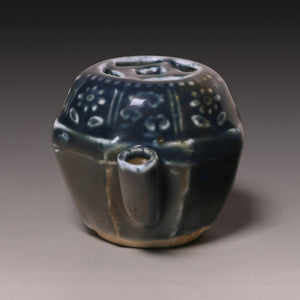 Qing Dynasty, Blue Glazed Water Dropper (Calligraphy Tool) - c. 1800s to 1900s - Imperial China