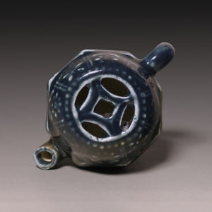 Qing Dynasty, Blue Glazed Water Dropper (Calligraphy Tool) - c. 1800s to 1900s - Imperial China