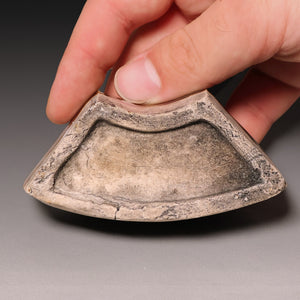 Qing Dynasty, Brown Glazed Calligraphy Brush Holder - c. 1800s to 1900s - Imperial China