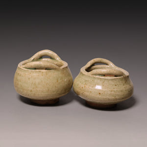 Qing Dynasty, Pair of Miniature Incense Burners - c. 1800s to 1900s - Imperial China