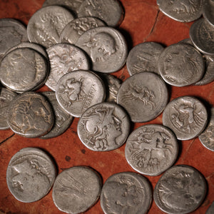 Roman Republic, Silver Denarius (Random Type) - 211 to 31 BCE - Ancient Rome
