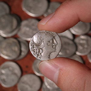 Roman Republic, Silver Denarius (Random Type) - 211 to 31 BCE - Ancient Rome