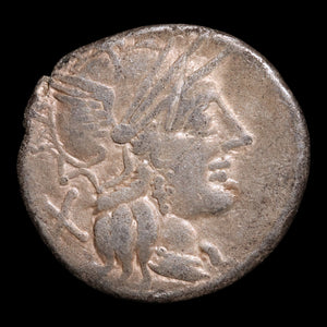 Roman Republic, Cn. Papirius Carbo, AR Denarius, Roma & Jupiter - 121 BCE - Roman Republic