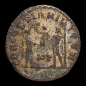 Rome, Emperor Diocletian, AE Unit, Emperor & Jupiter Reverse - 295 to 299 CE - Roman Empire