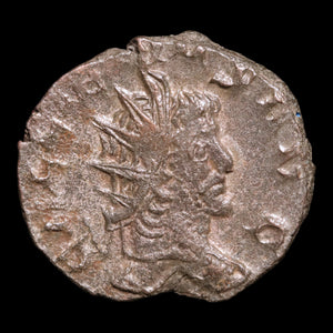 Rome, Emperor Gallienus, AR Antoninianus, Deer (Stag) Reverse - 260 to 268 CE - Roman Empire