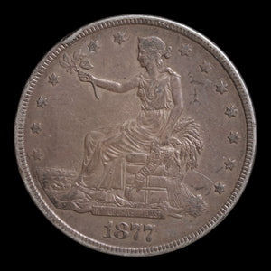 Untied States, Silver Trade Dollar - 1877 - United States of America