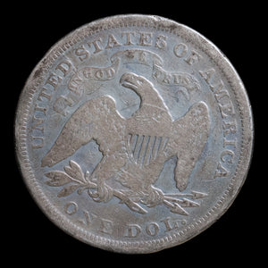 United States, Silver Seated Liberty Dollar - 1872 - United States of America