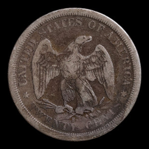 United States, Seated Liberty Twenty Cent Piece - 1875 - United States of America