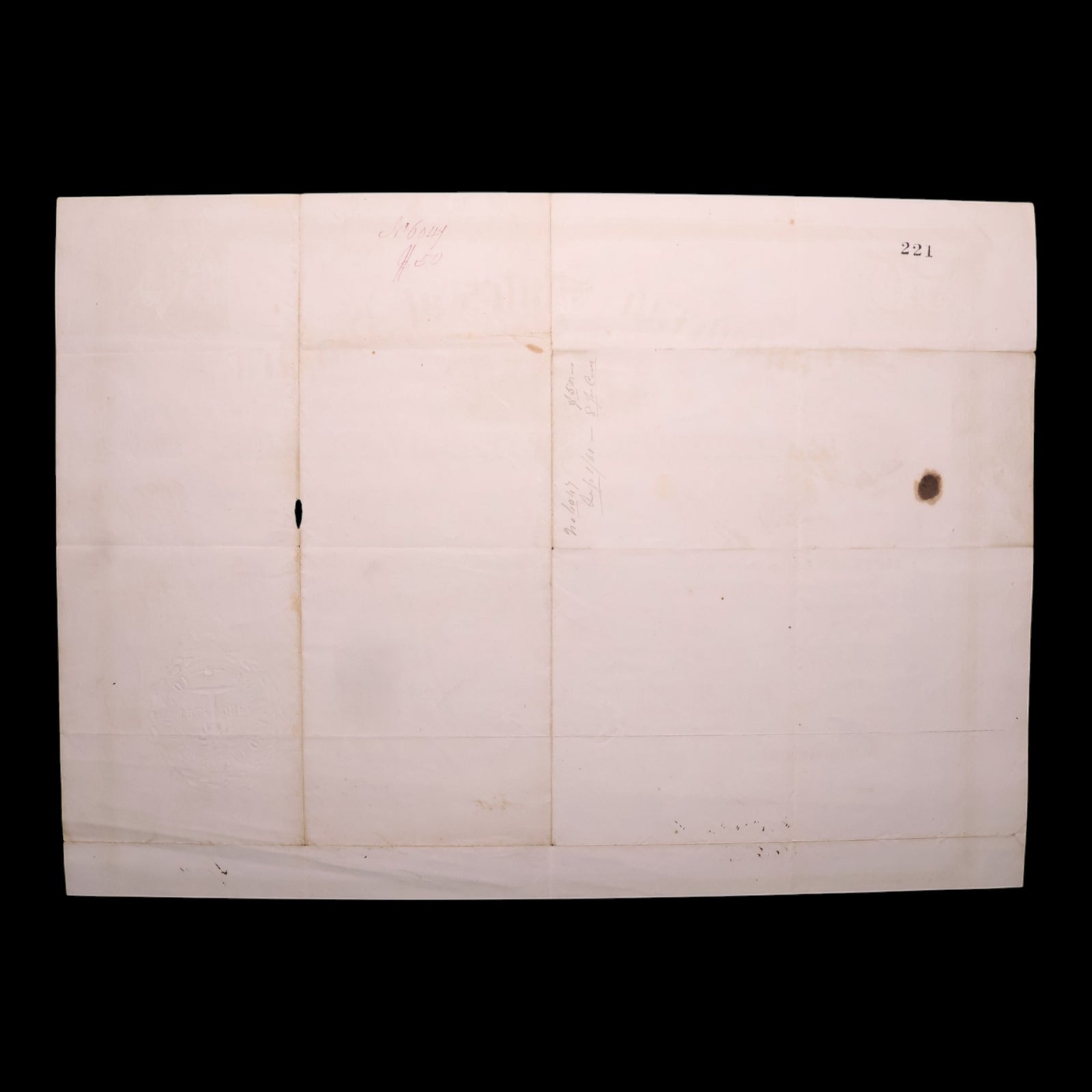 Confederate States of America, $50 Bond, Commerce & Agriculture Vignette - 1861 - U.S. Civil War