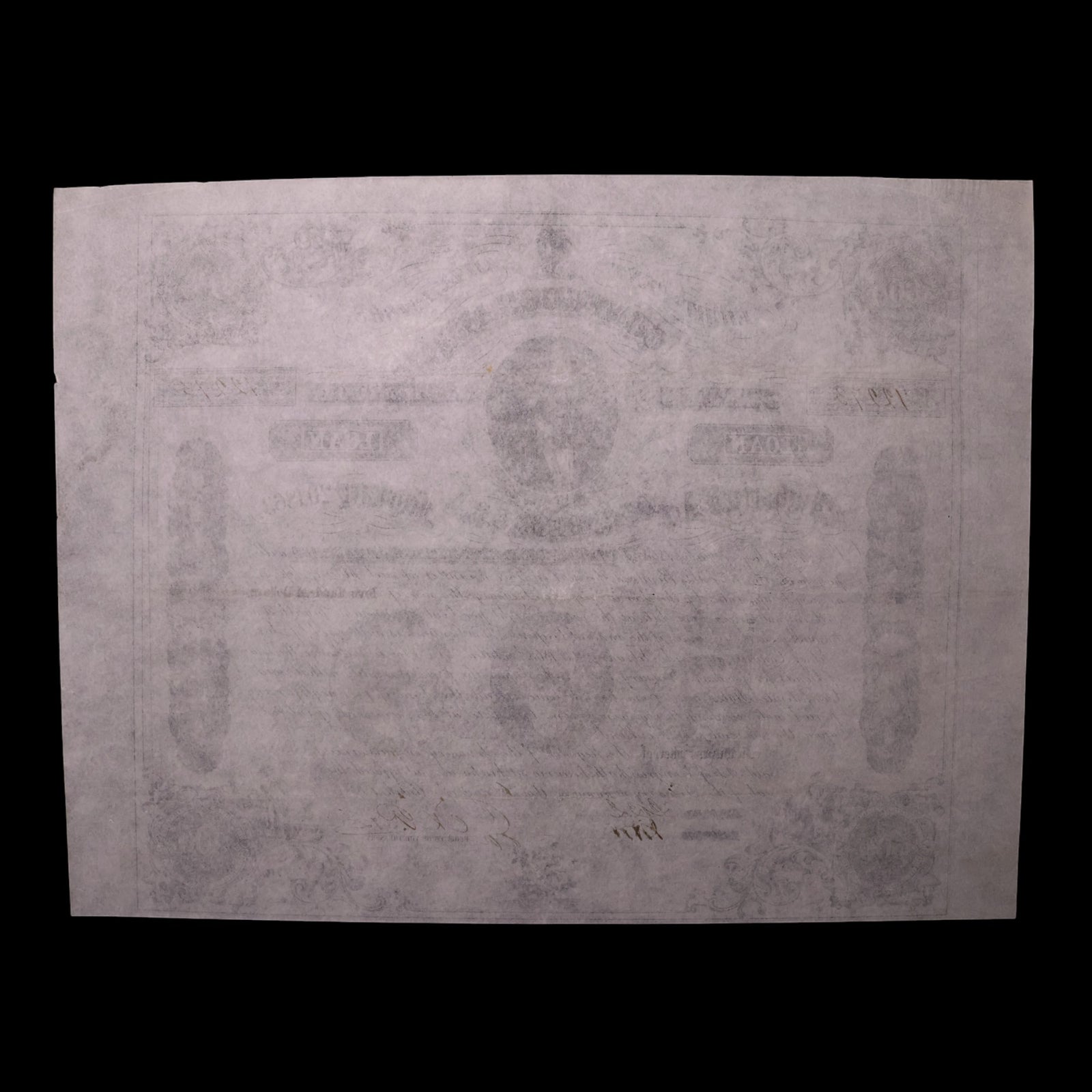 Confederate States of America, $500 Bond, C. G. Memminger (Sec. of Treasury) - 1863 - U.S. Civil War