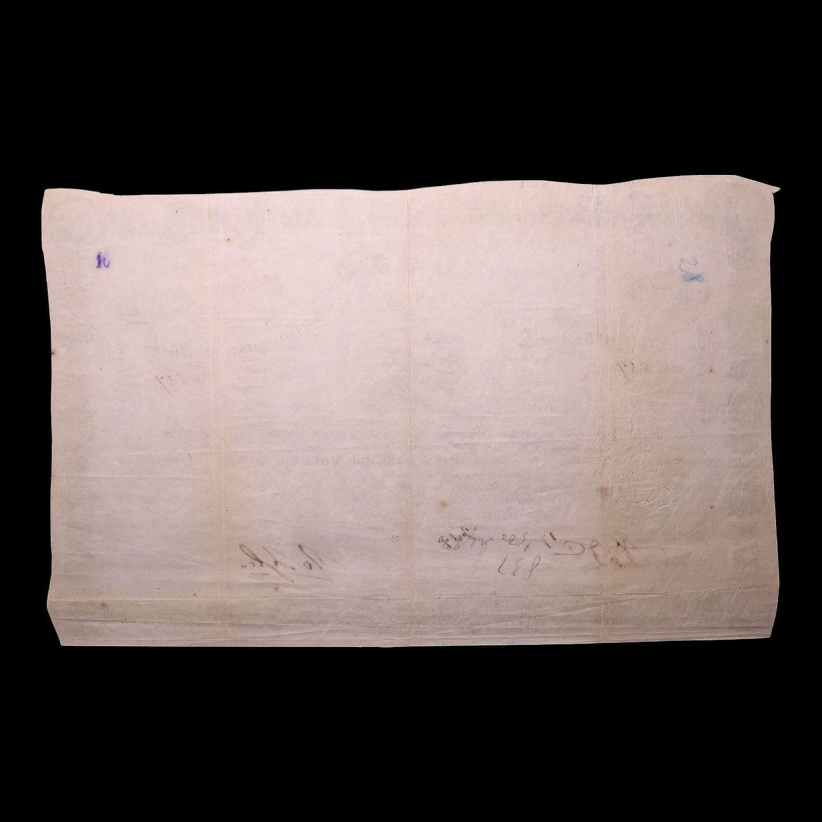 Confederate States of America, $500 Bond, Lady of Agriculture Vignette - 1861 - U.S. Civil War