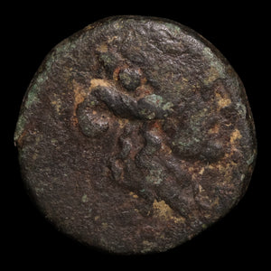 Thrace, City of Maroneia, AE Unit, Dionysus (Greek God of Wine) - c. 200 to 100 BCE - Ancient Greece