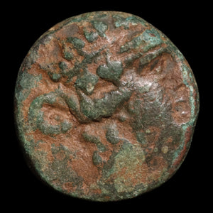 Thrace, City of Maroneia, AE Unit, Dionysus (Greek God of Wine) - c. 200 to 100 BCE - Ancient Greece