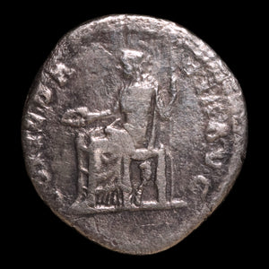 Rome, Empress Sabina, AR Denarius, Concordia (Goddess of Agreement) - 133 to 135 CE - Roman Empire