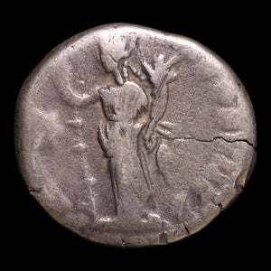Rome, Emperor Commodus, AR Denarius, Fides Militum Reverse - 192 CE - Roman Empire