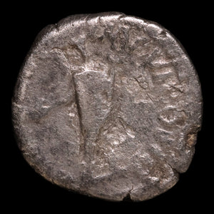Rome, Emperor Marcus Aurelius, AR Denarius, Mercury (God of Speed) - 173 to 174 CE - Roman Empire