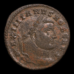 Rome, Emperor Galerius, AE Unit, Moneta (Goddess of Money) - 300 to 303 CE - Roman Empire