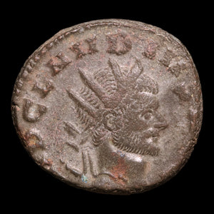 Rome, Emperor Claudius Gothicus, AR Antoninianus, Victory Reverse - 268 to 270 CE - Roman Empire