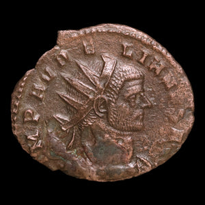Rome, Emperor Aurelian, AR Antonininaus, Concordia (Goddess of Agreement) - 270 to 275 CE - Roman Empire