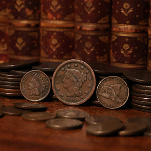 U.S. Civil War Pennies Collection (Three Coins) - 1816 to 1909 - United States