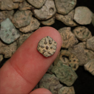 Widow's Mite, Biblical Judea (Budget Grade) - 103 to 76 BCE - Middle East