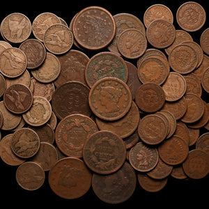 U.S. Civil War Pennies Collection (Three Coins) - 1816 to 1909 - United States