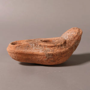 Late Roman Oil Lamp, 4 inches - c. 100 to 476 CE - Middle East