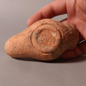Late Roman Oil Lamp, 4 inches - c. 100 to 476 CE - Middle East