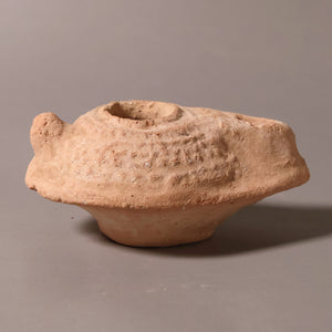 Late Roman Oil Lamp, 3.5 inches - c. 100 to 476 CE - Middle East