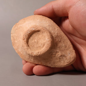 Late Roman Oil Lamp, 3.5 inches - c. 100 to 476 CE - Middle East