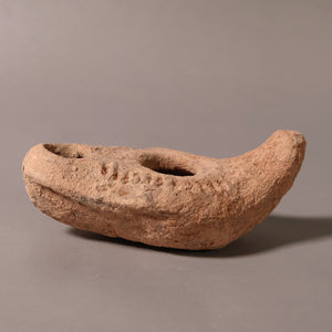 Late Roman Oil Lamp, 3.8 inches - c. 100 to 476 CE - Middle East