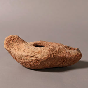 Late Roman Oil Lamp, 3.9 inches - c. 100 to 476 CE - Middle East