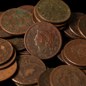U.S. Civil War Pennies Collection (Three Coins) - 1816 to 1909 - United States