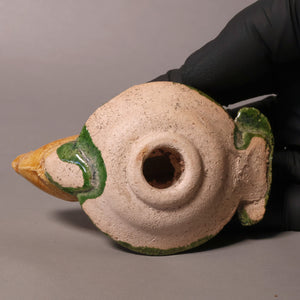 China, Ming Dynasty, Tomb Offering Depicting a Fish, Sancai Glazed Pottery - 1368 to 1644 CE - Imperial China