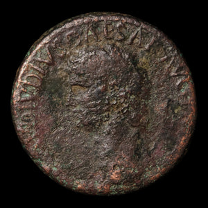 Rome, Emperor Claudius, Bronze As, Libertas (Liberty) - 41 to 50 CE - Roman Empire
