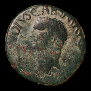 Rome, Emperor Claudius, Bronze As, Libertas (Liberty) - 41 to 54 CE - Roman Empire