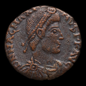 Rome, Emperor Magnus Maximus, AE3, Emperor & Victory Reverse - 383 to 388 CE - Roman Empire