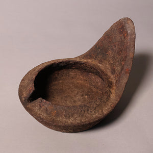 China, Qing Dynasty, Cast Iron Oil Lamp - c. 1800s CE - Imperial China