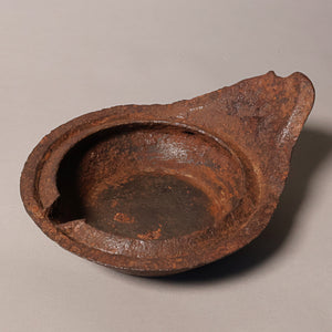 China, Qing Dynasty, Cast Iron Oil Lamp - c. 1800s CE - Imperial China