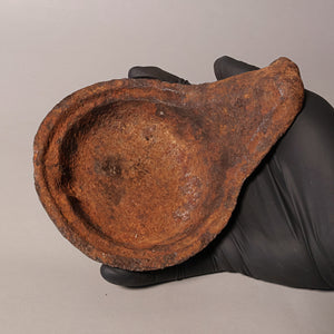 China, Qing Dynasty, Cast Iron Oil Lamp - c. 1800s CE - Imperial China