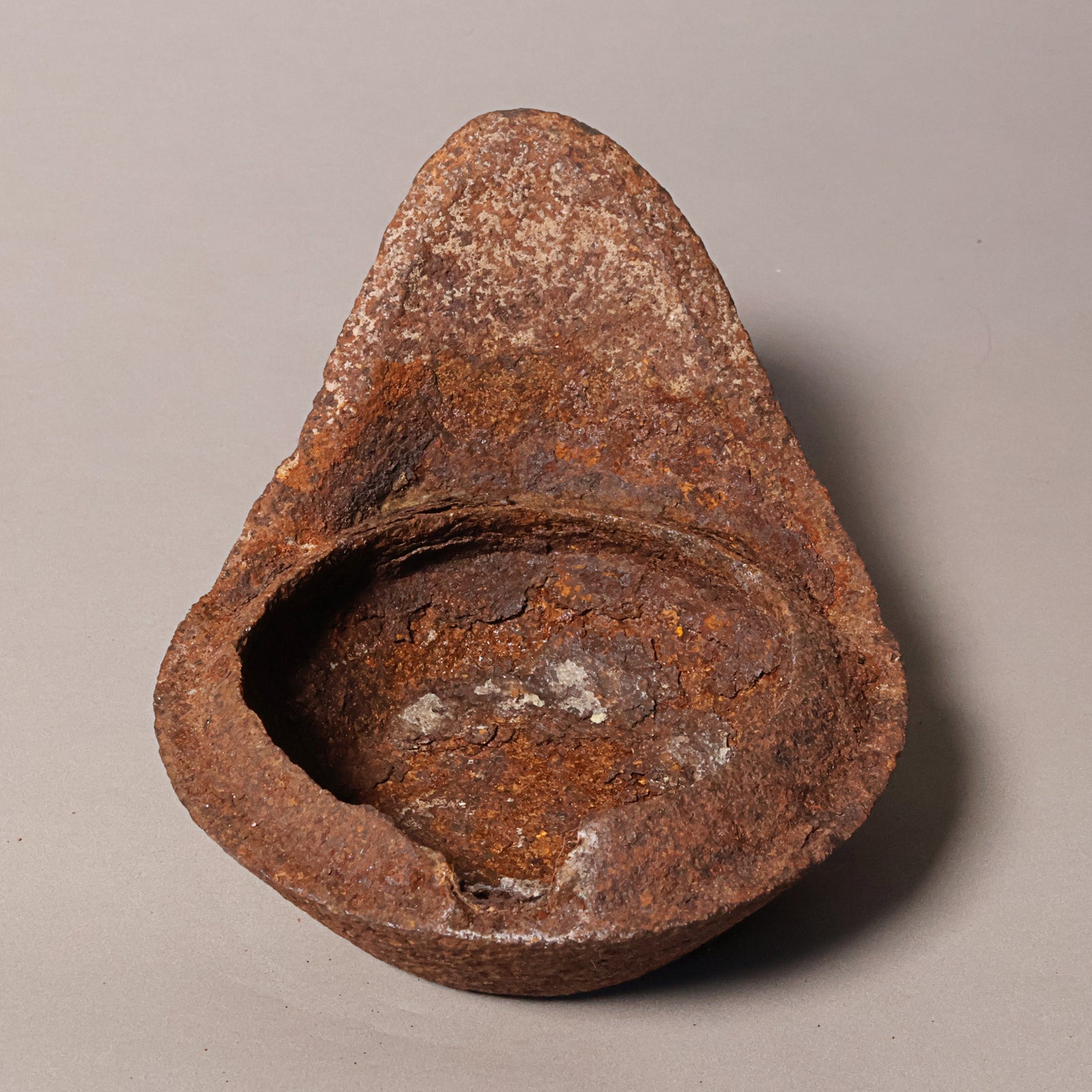 China, Qing Dynasty, Cast Iron Oil Lamp - c. 1800s CE - Imperial China