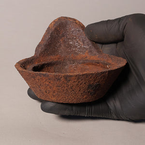 China, Qing Dynasty, Cast Iron Oil Lamp - c. 1800s CE - Imperial China