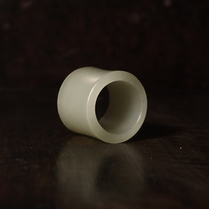 China, Qing Dynasty, Jade Archery Ring - 1800s CE - Imperial China