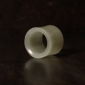 China, Qing Dynasty, Jade Archery Ring - 1800s CE - Imperial China