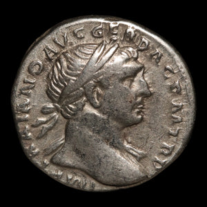 Rome, Emperor Trajan, AR Denarius, Arabia Reverse - 103 to 111 CE - Roman Empire