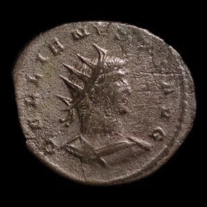 Rome, Emperor Gallienus, AR Antoninianus, Soldier Reverse - 260 to 268 CE - Roman Empire