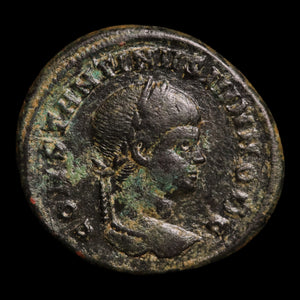 Rome, Constantine II, AE Unit, Votive Wreath Reverse - 320 to 321 CE - Roman Empire