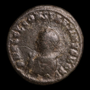 Rome, Constantine II, AE Unit, Jupiter Holding Victory Reverse - 317 to 320 CE - Roman Empire