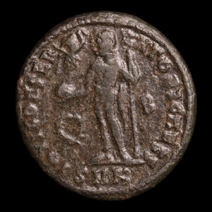 Rome, Constantine II, AE Unit, Jupiter Holding Victory Reverse - 317 to 320 CE - Roman Empire